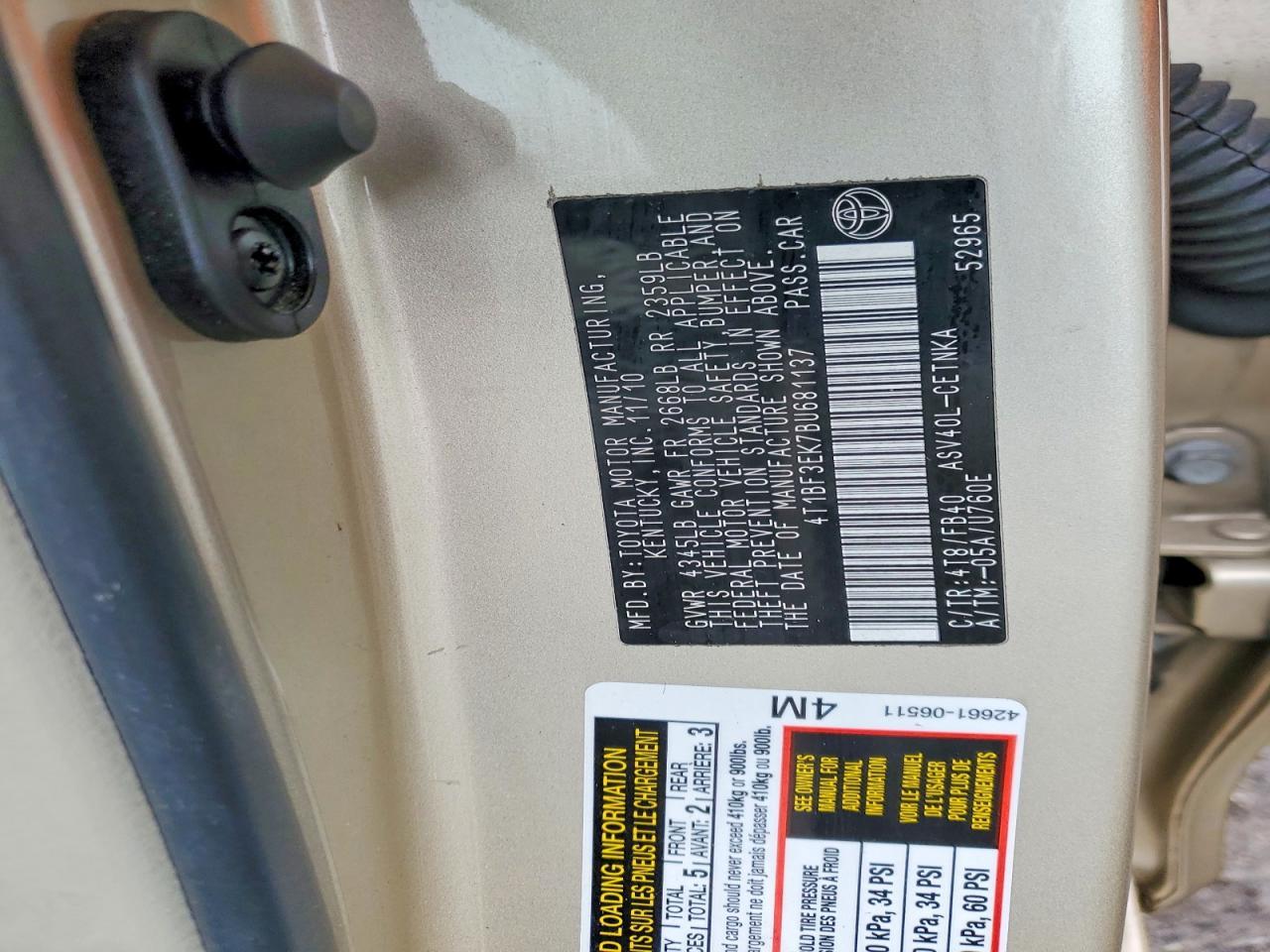 2011 Toyota Camry