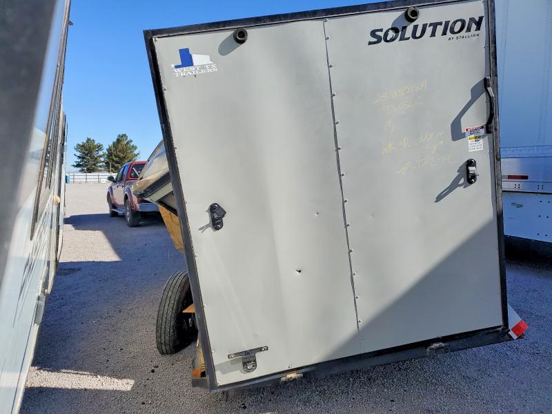 2023 Stallion Manufacturing Ts610sa Enclosed Cargo Trailer
