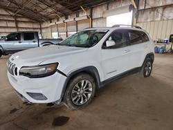 Jeep Vehiculos salvage en venta: 2019 Jeep Cherokee Latitude Plus
