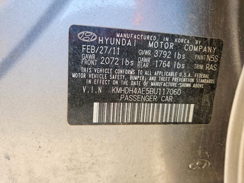 2011 Hyundai Elantra Limited