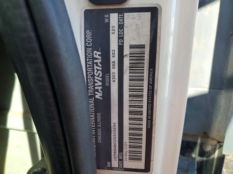 2002 International 4300 Cable Placer Bucket Truck