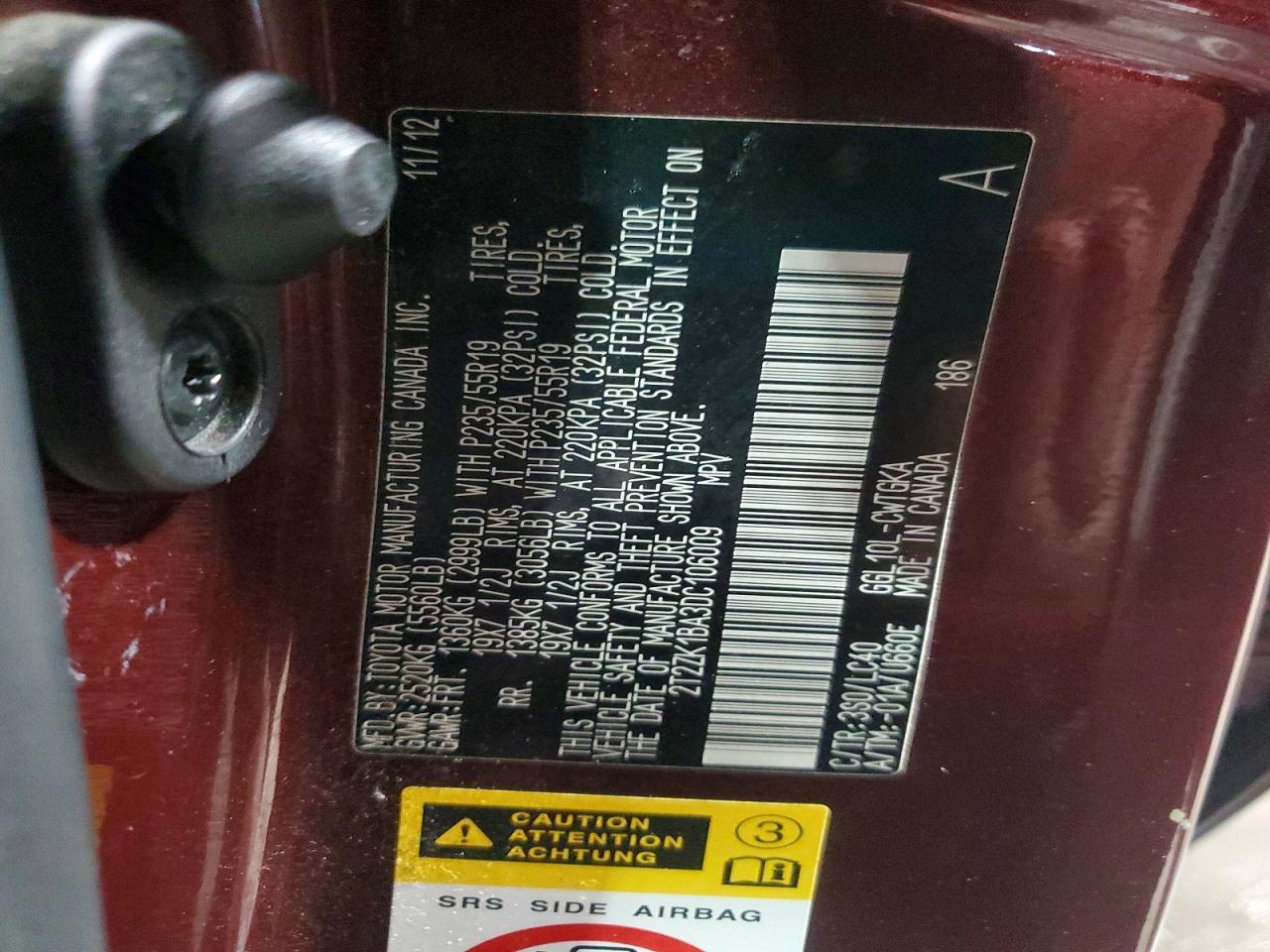 2013 Lexus Rx 350 Base