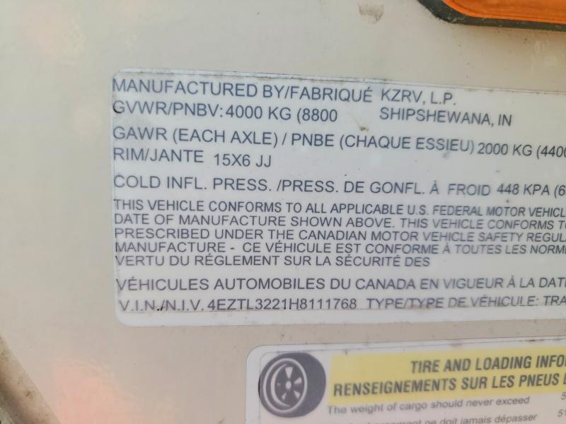 2017 Kz-Rv Connect Camper