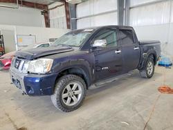 Salvage trucks for sale at Greenwood, NE auction: 2008 Nissan Titan XE