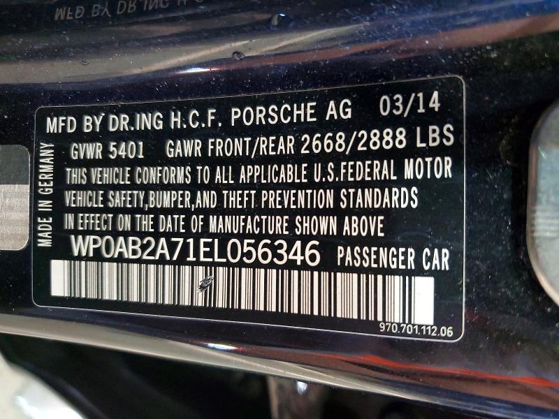 2014 Porsche Panamera s