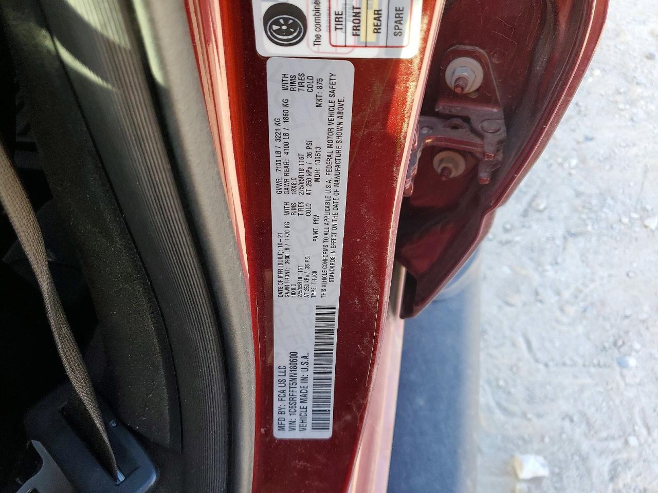 2022 Dodge RAM 1500 BIG Horn