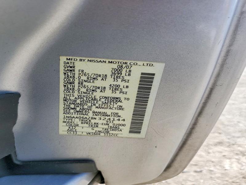 2008 Nissan Titan xe