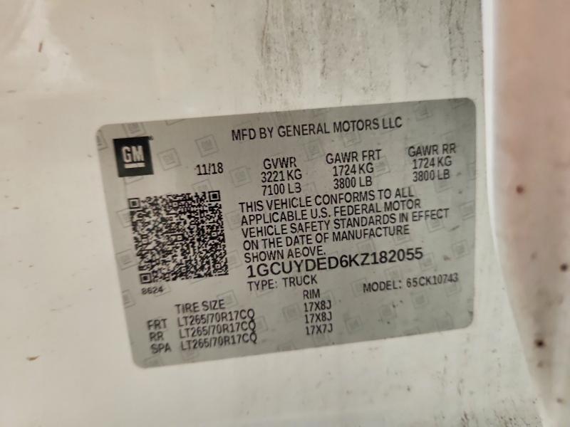 2019 Chevrolet Silverado K1500 LT