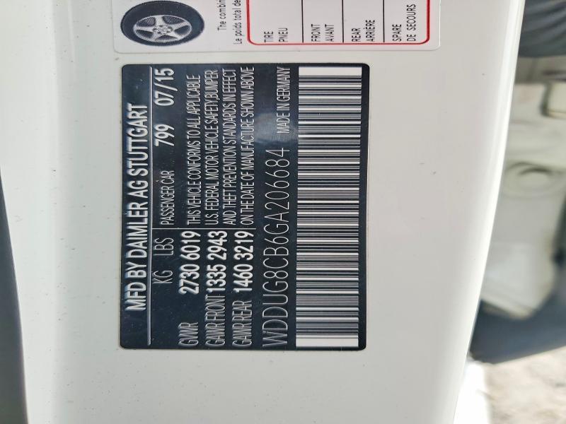 2016 Mercedes-Benz S 550