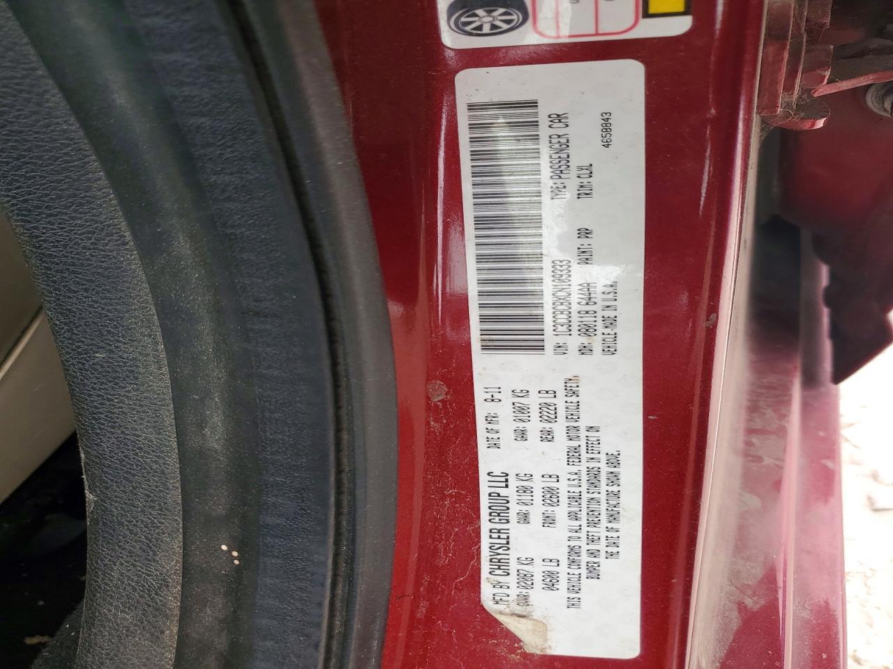 2012 Chrysler 200 Limited