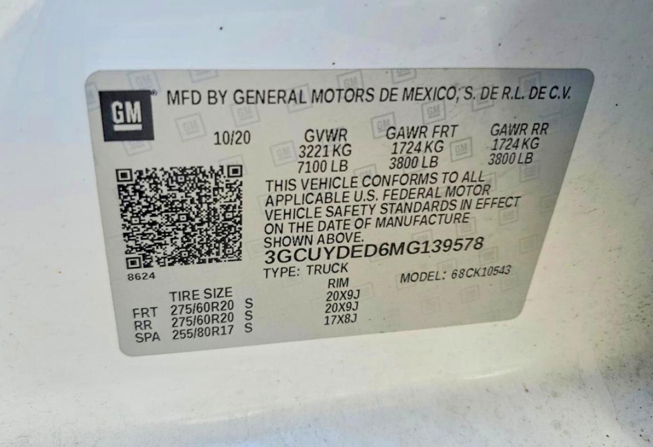 2021 Chevrolet Silverado K1500 LT