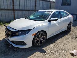 Honda salvage cars for sale: 2021 Honda Civic