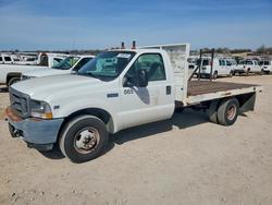 2002 Ford F350 Super Duty Flatbed Truck en venta en Oklahoma City, OK