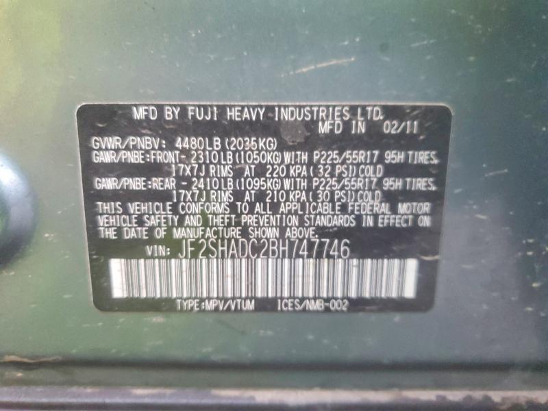 2011 Subaru Forester 2.5x Premium