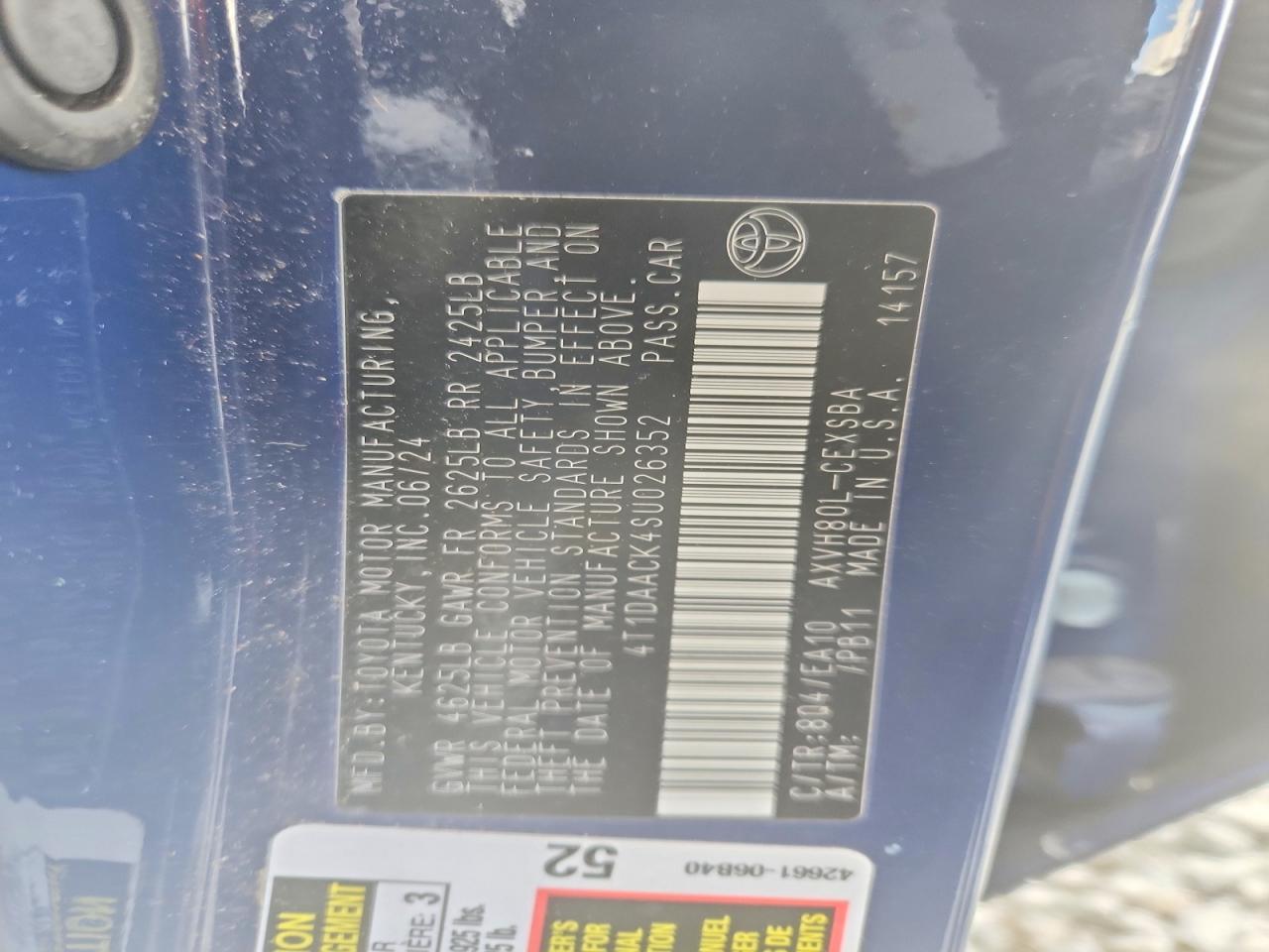 2025 Toyota Camry se