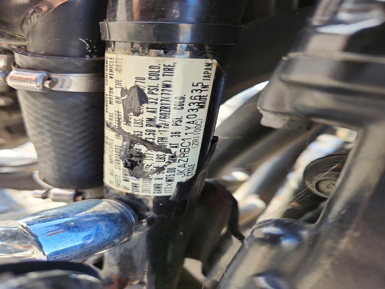 2000 Kawasaki ZR1100