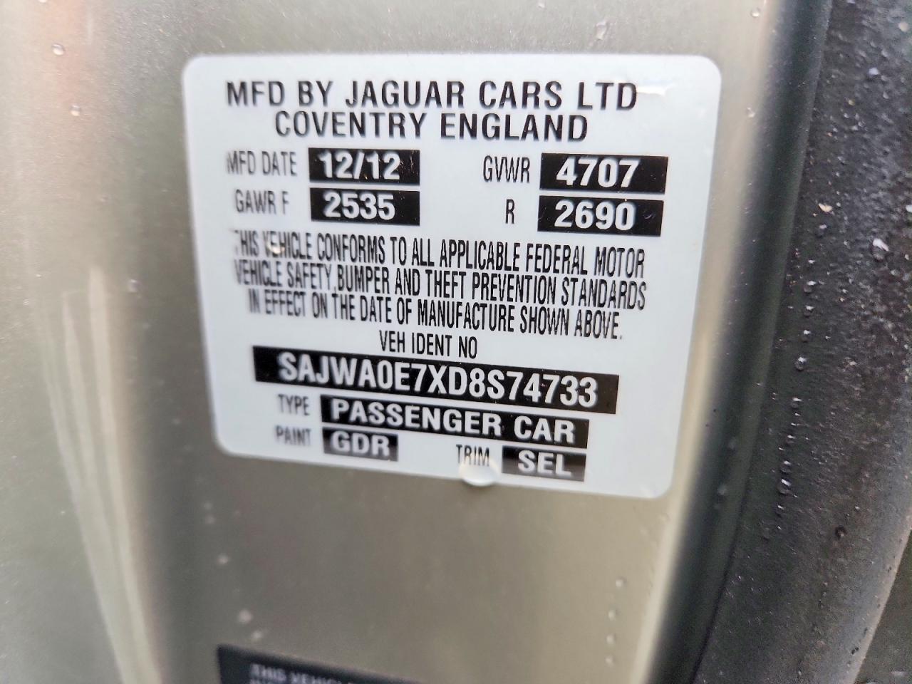 2013 Jaguar XF
