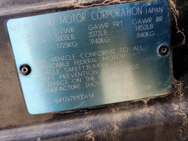 2007 Suzuki SX4 Sport