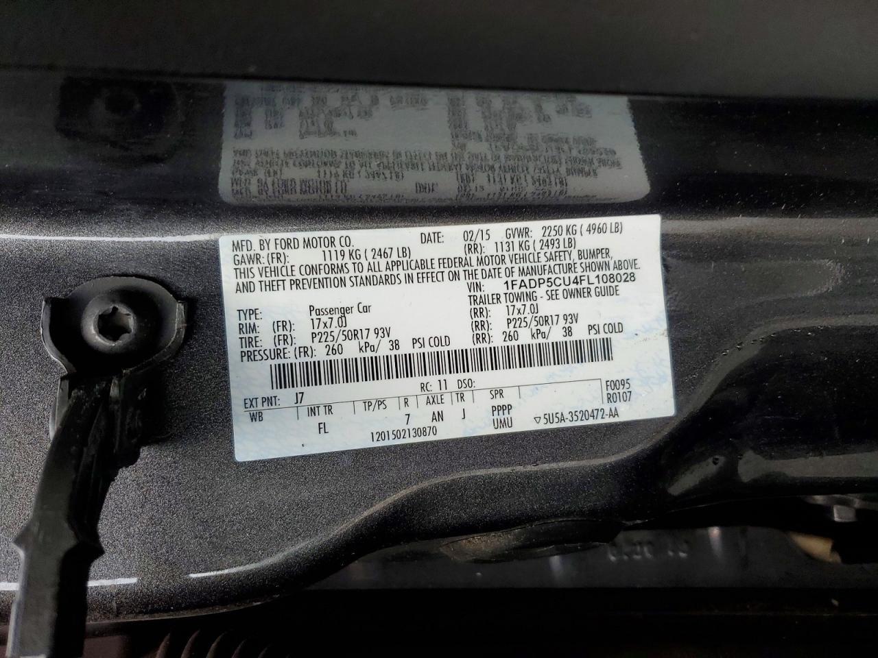 2015 Ford C-max Premium sel