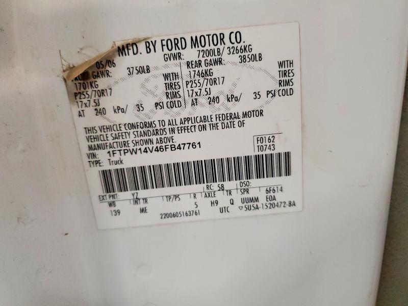 2006 Ford F150 Supercrew