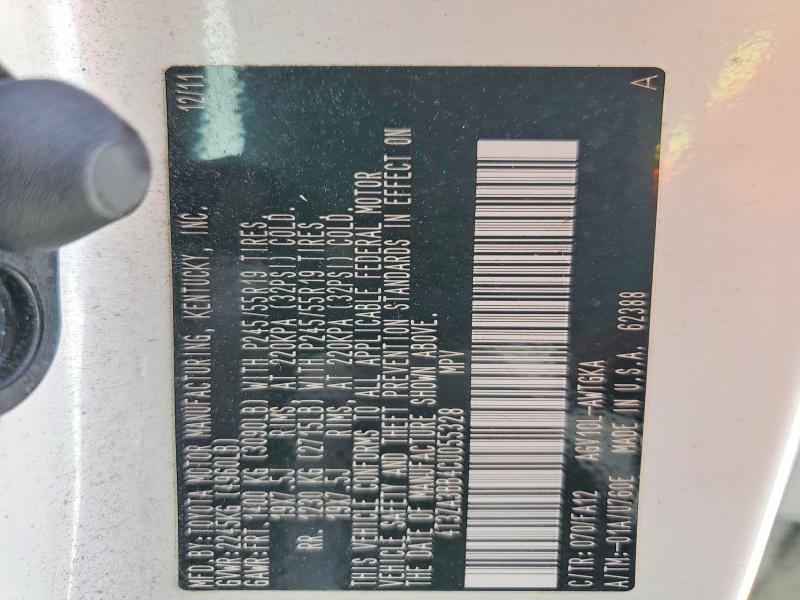 2012 Toyota Venza le