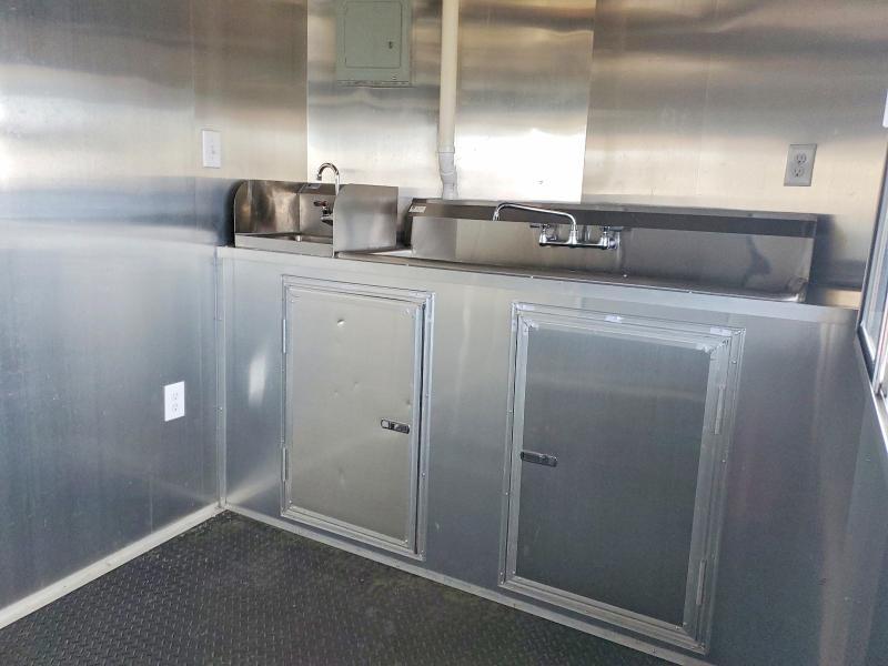 2025 Unknown 2025 all World 7x18ta Enclosed Cargo Food Trailer