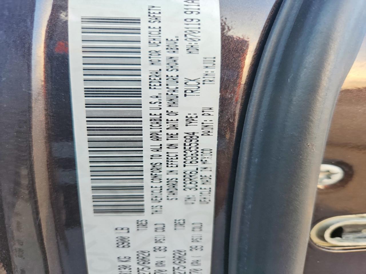 2016 Dodge RAM 1500 SLT