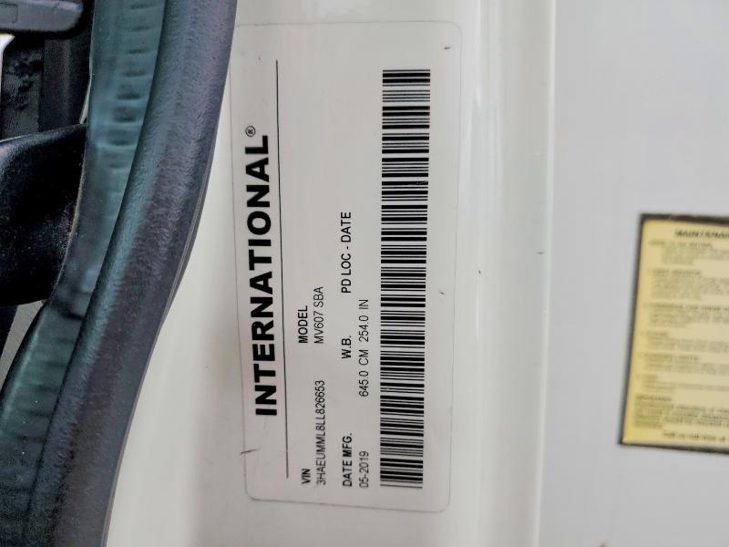 2020 International MV607 BOX Truck