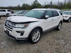 Ford salvage cars for sale: 2018 Ford Explorer Limited