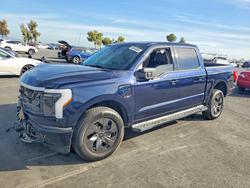 Salvage cars for sale from Copart Martinez, CA: 2024 Ford F150 Lightning XLT