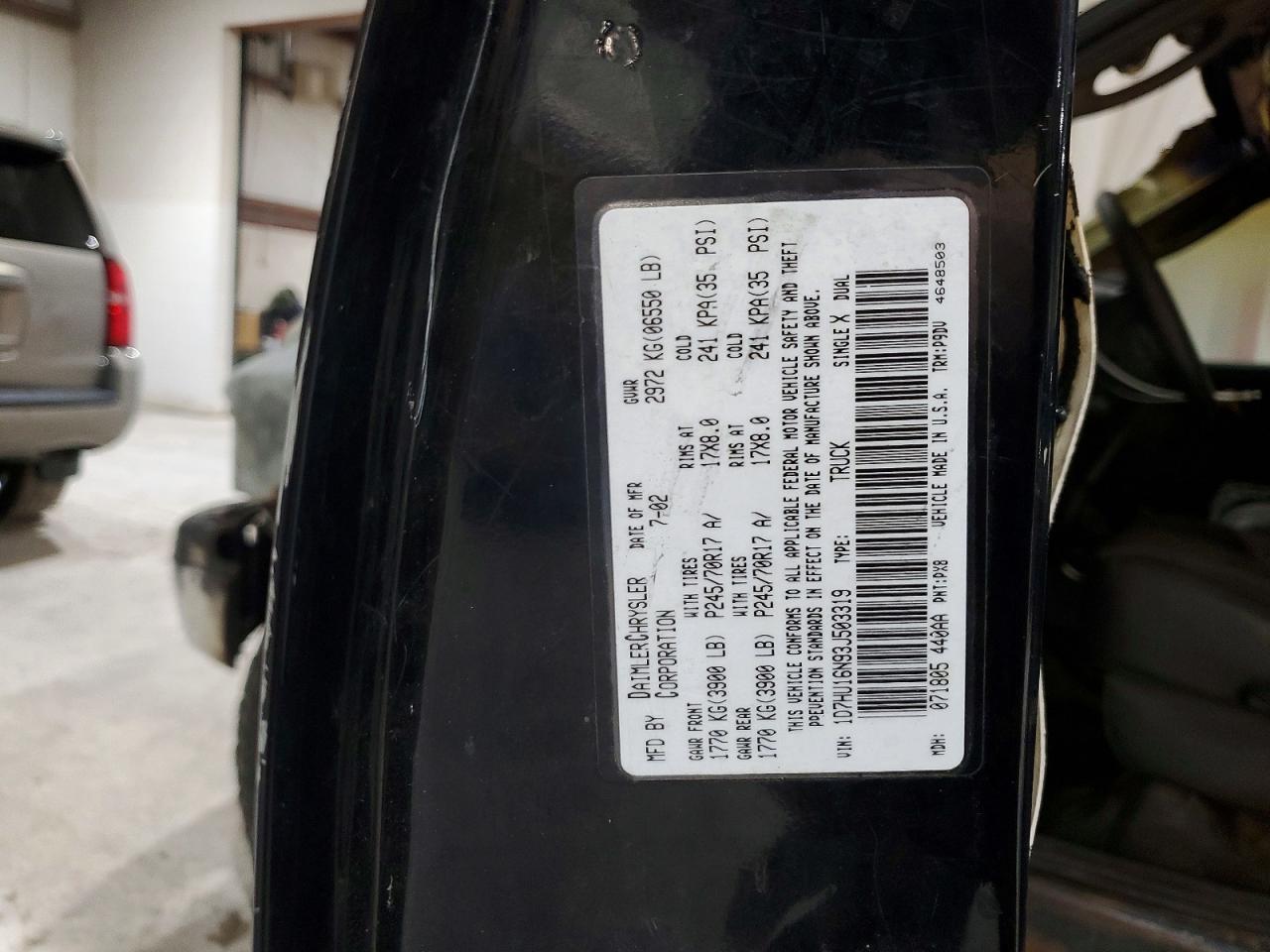 2003 Dodge RAM 1500 ST
