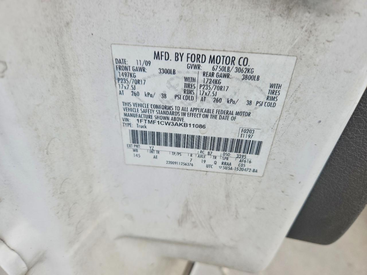 2010 Ford F150