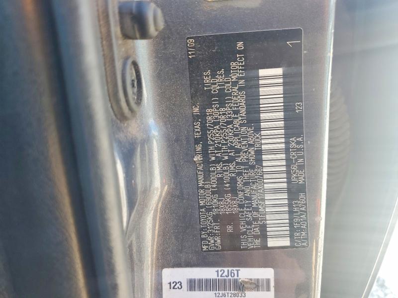 2010 Toyota Tundra Grade