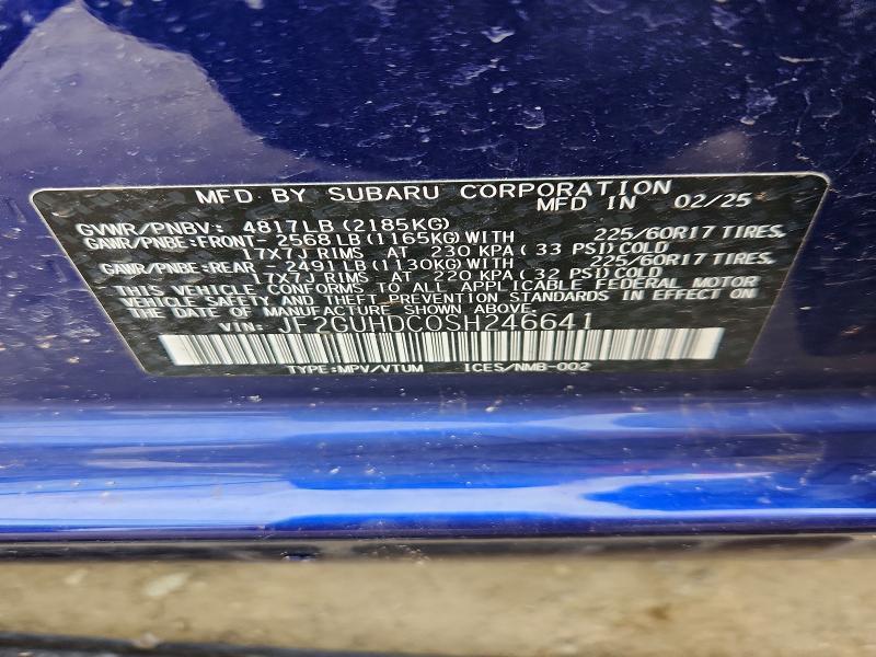 2025 Subaru Crosstrek Premium