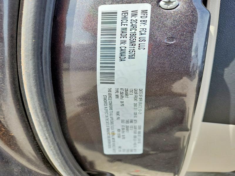 2022 Chrysler Pacifica Touring l