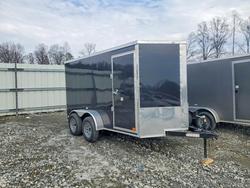 Salvage trucks for sale at Spartanburg, SC auction: 2025 Seed Cargo 6X12TA2 Enclosed Cargo Trailer