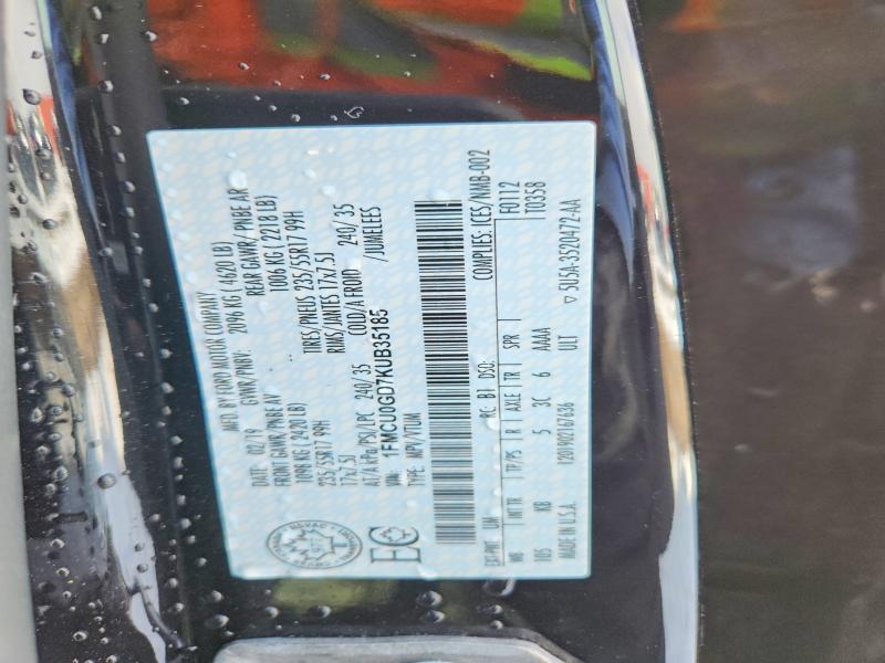2019 Ford Escape se