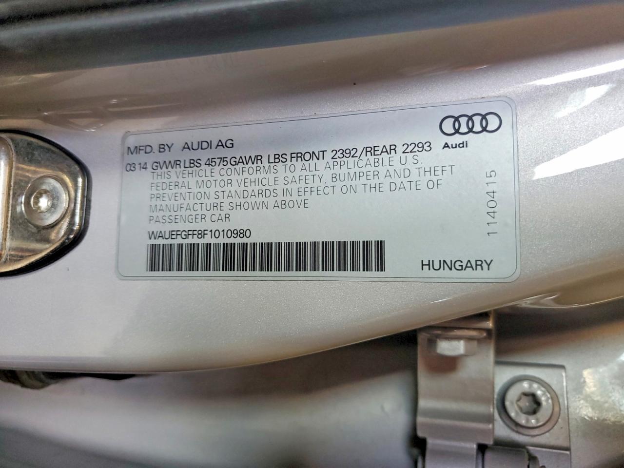 2015 Audi A3 Premium Plus