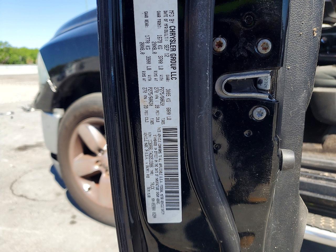 2013 Dodge RAM 1500 SLT