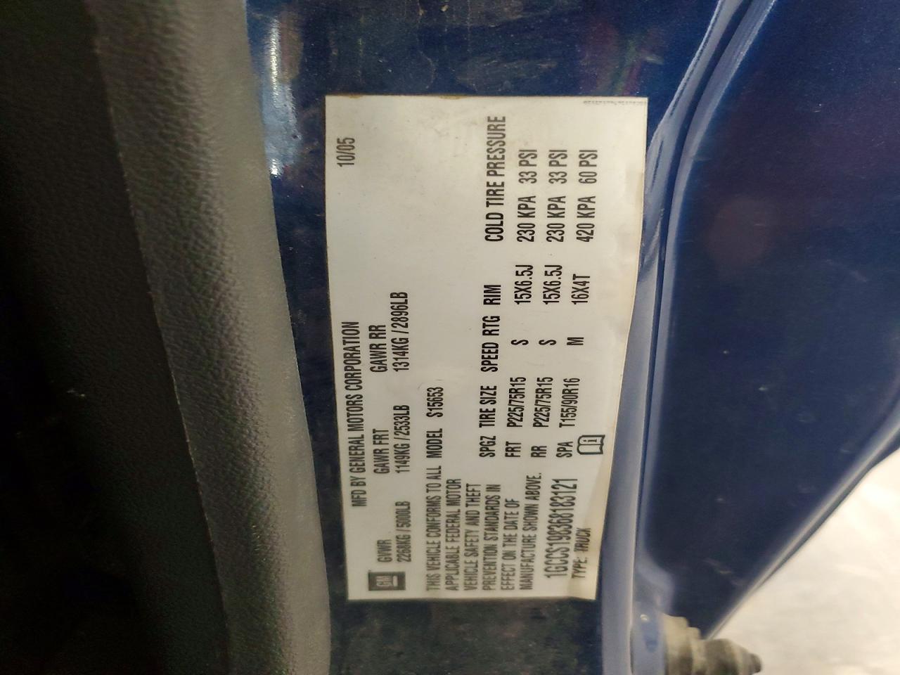 2006 Chevrolet Colorado