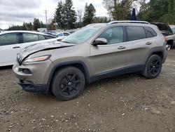 Jeep Cherokee salvage cars for sale: 2016 Jeep Cherokee Limited