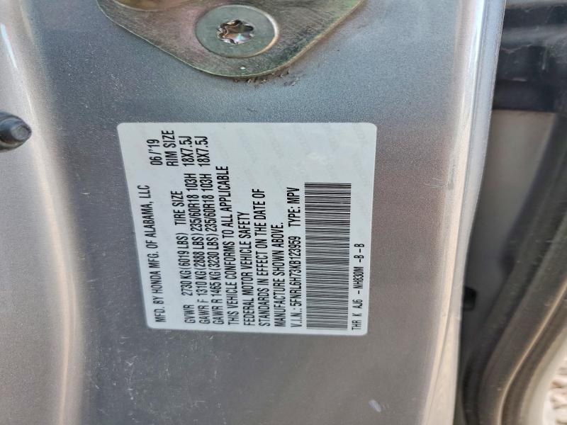 2019 Honda Odyssey exl