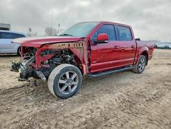 Salvage trucks for sale at Greenwood, NE auction: 2015 Ford F150 Supercrew