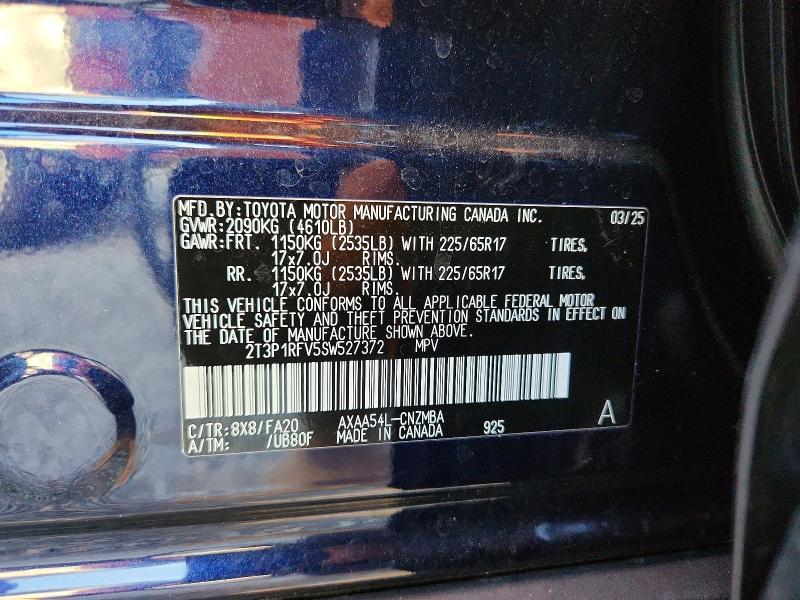 2025 Toyota Rav4 xle