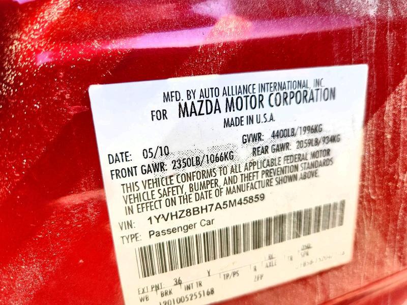 2010 Mazda 6 I