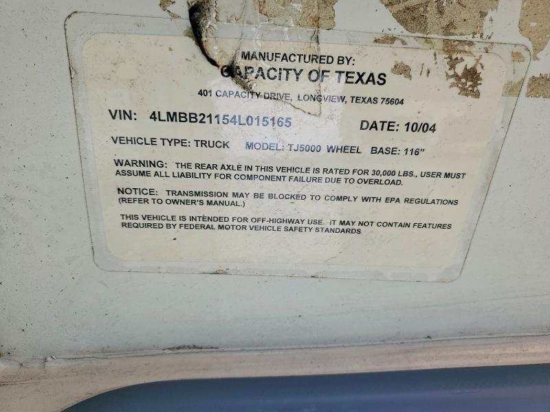 2004 Capacity Of Texas TJ5000-Semi Truck