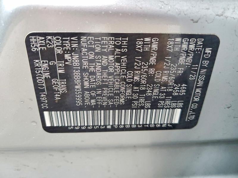 2023 Nissan Rogue sv