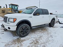 Salvage trucks for sale at Bismarck, ND auction: 2012 Ford F150 Supercrew