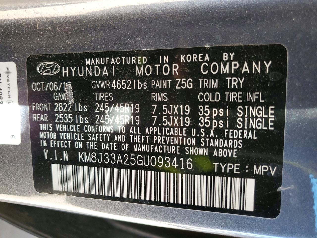 2016 Hyundai Tucson Limited