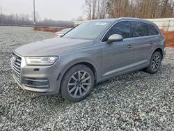 Audi Q7 Premium salvage cars for sale: 2017 Audi Q7 Premium